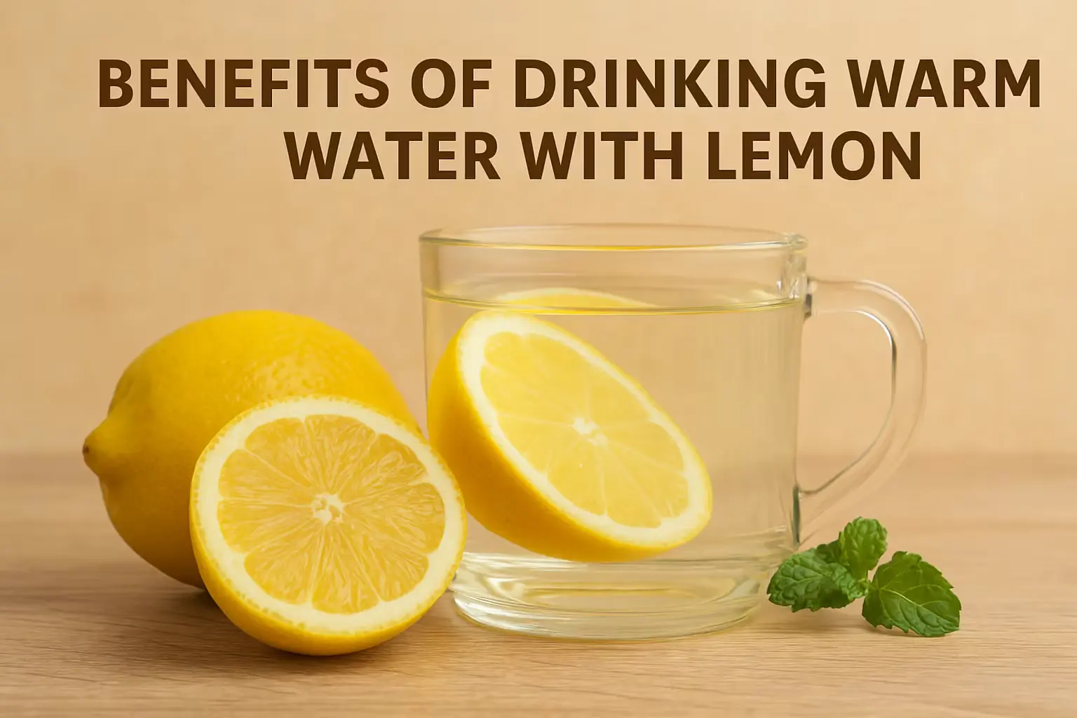 Warm Lemon Water Benefits