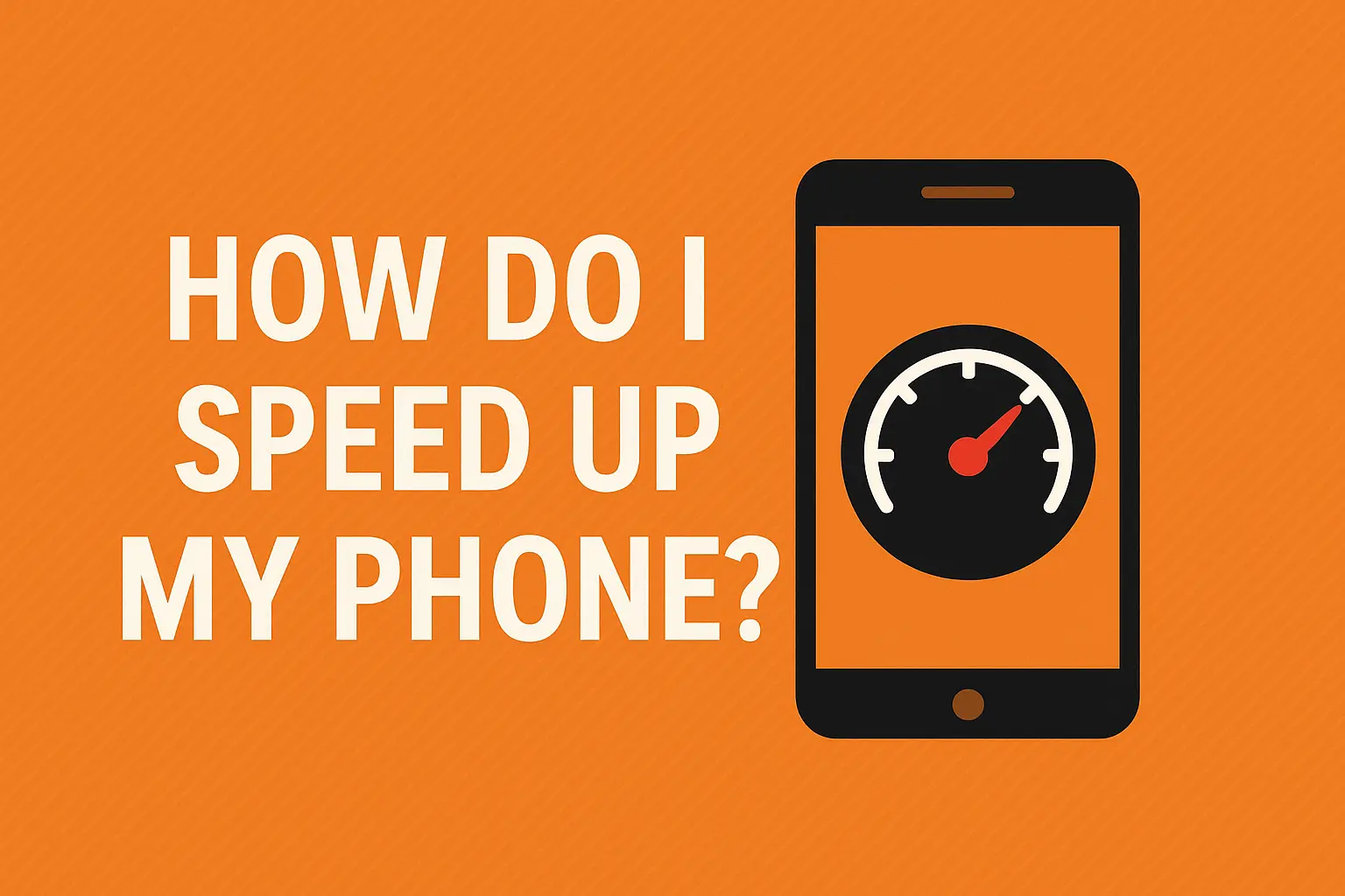 How Do I Speed Up My Phone